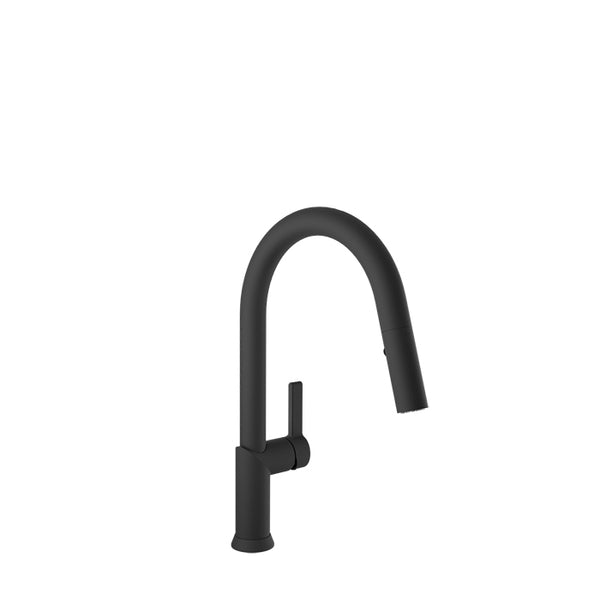 ARTE - Single-hole kitchen faucet with 2-function pull-down spray (CUI-9340-02l-)