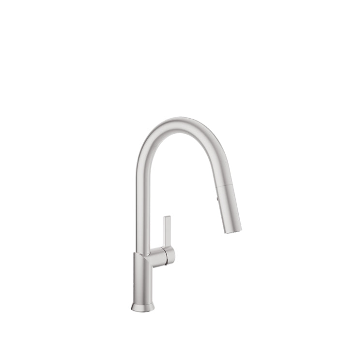 ARTE - Single-hole kitchen faucet with 2-function pull-down spray (CUI-9340-02l-)
