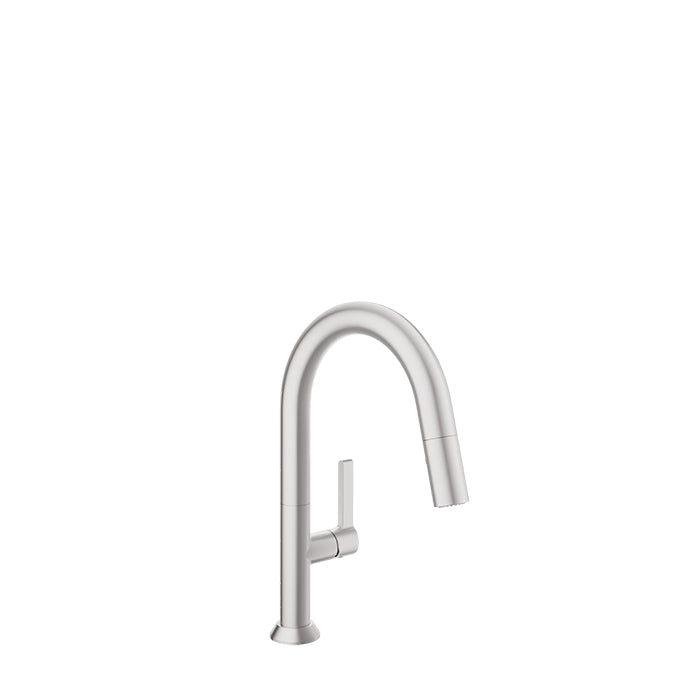 ARTE H13 Single-hole bar / prep kitchen faucet with 2-function pull-down spray