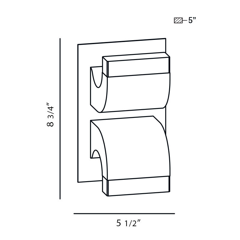 NEWPORT - 6" VANITY LIGHT