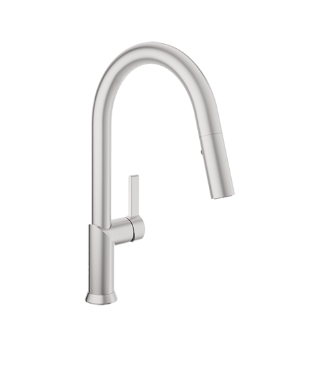 VISION Collection H15 - Single-hole kitchen faucet with 2-function pull-down spray