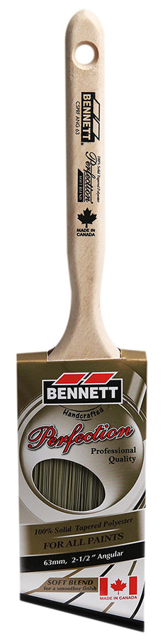 BENNETT 'Perfection' 2-1/2" Polyester Angular Soft Blend