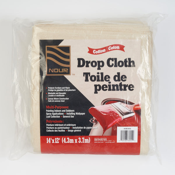 NOUR 8 Ounce Cotton Drop Cloth 14x12