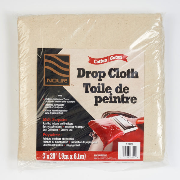 NOUR 8 Ounce Cotton Drop Cloth 3x20