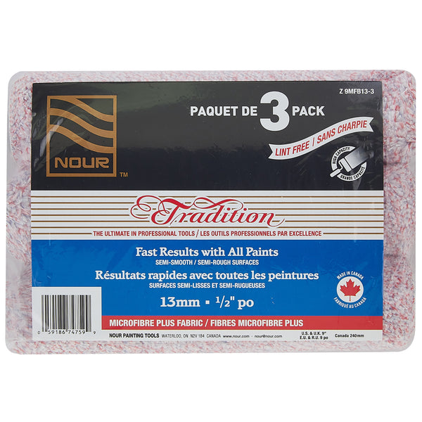 Tradition 9.5" Microfibre Plus 3Pk 240 x 13