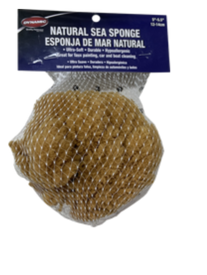 Dynamic 00004 Natural Sea Sponge 5"-5.5"