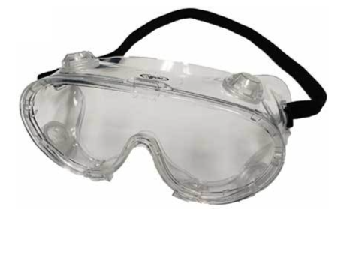 Safety-Flex Goggle, CL Lens Direct Vent