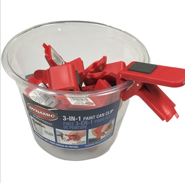 Dynamic DYN11094 3-in-1 Paint Can Clip | Remodel Canada Paints & Decor