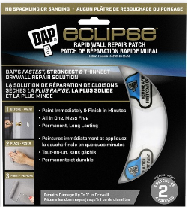 DAP 7079874902 Eclipse 2" Rapid Wall Repair Patch (4 pack)