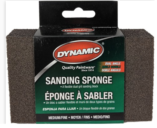 Dynamic AG662603 Medium/Fine Dual Angle Sanding Sponge