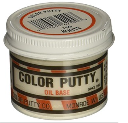 Color Putty 100 3.68 oz. Jar White