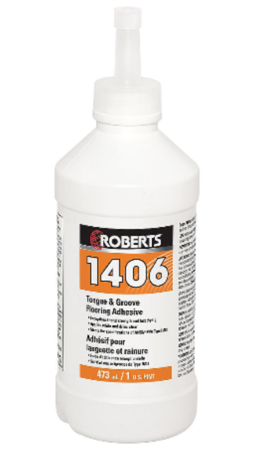 Roberts Laminate. Tongue/groove Adhesive. 500ml