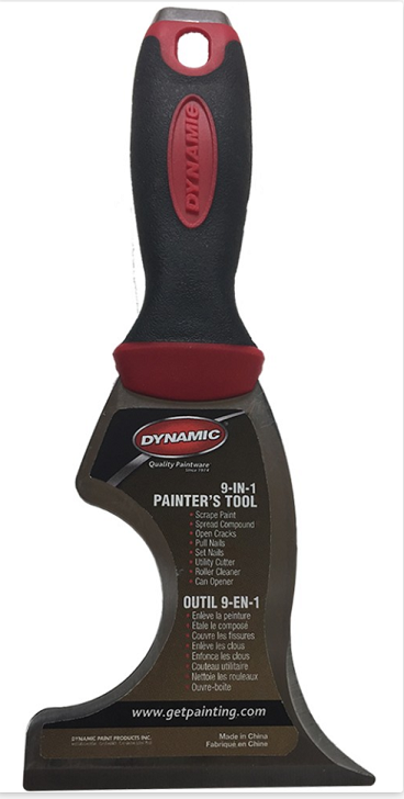 Dynamic DYN11295 Ergo 9-in-1 Painter's Tool